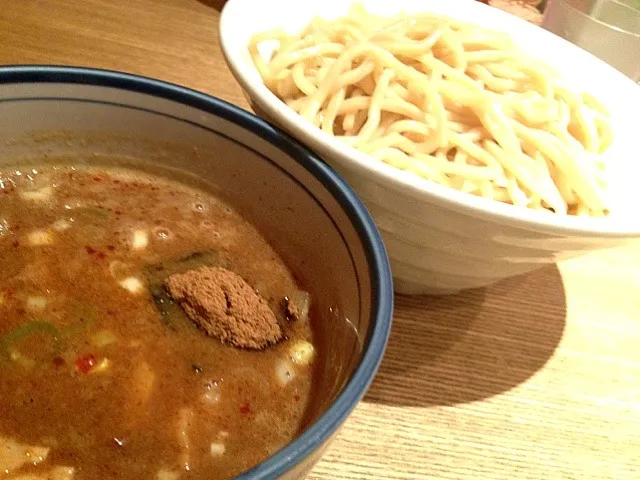 辛つけ麺 中盛り|ひろろーんさん