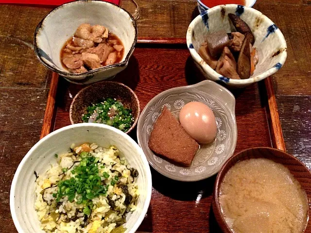 お昼は九州めし。じのもん定食ウマー(๑´ڡ`๑)|Ayayaさん