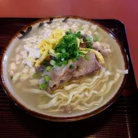 Snapdishの料理写真:豆腐そば（中）＠高江洲そば