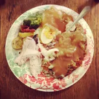 Thanksgiving plate.|Blake Onopei Guestさん