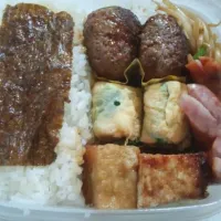 Snapdishの料理写真:パパのお弁当。|おも丸。さん