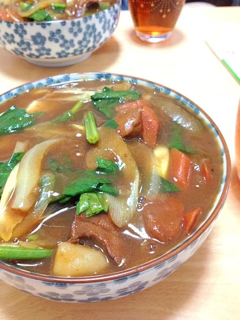 大盛りカレーうどん|鈴木さん