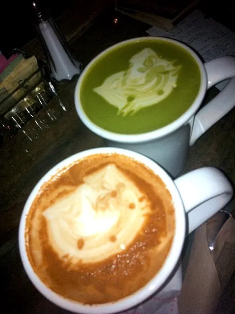 Snapdishの料理写真:Hello kitty latte|Ariz Guzmanさん