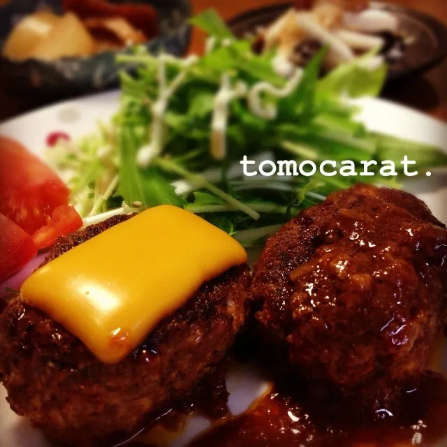 Wハンバーグ！！！|tomocarat.さん