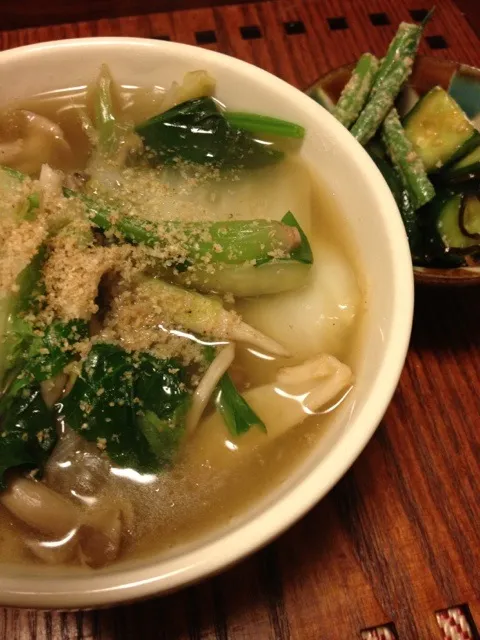 野菜だけあんかけうどん|まっきーさん