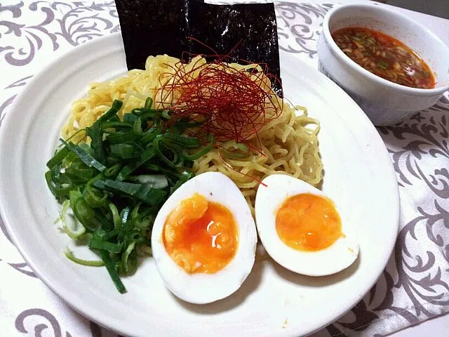 ♥電子レンジでチンde簡単つけ麺タレとつけ麺♥|かなるさん