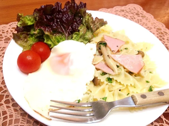 Snapdishの料理写真:パスタ モーニング|chieko ♪さん