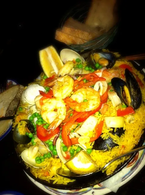 Paella ( last night in Boston)|Satoshi Ichikawaさん