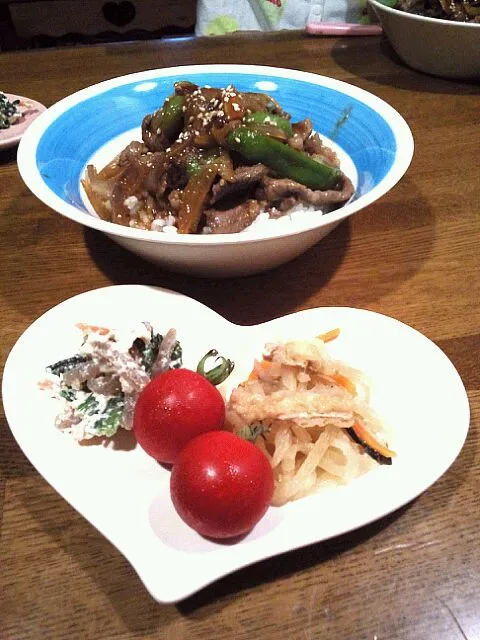 焼き肉丼♪|北中さん