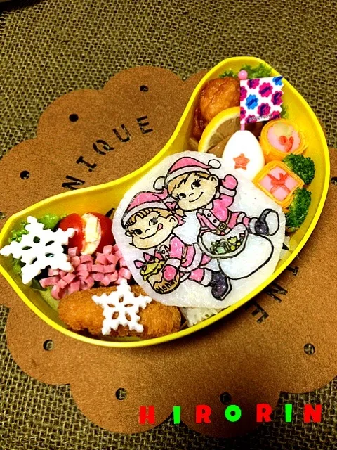 ペコポコ♡クリスマス🎄弁当|ひろりんさん