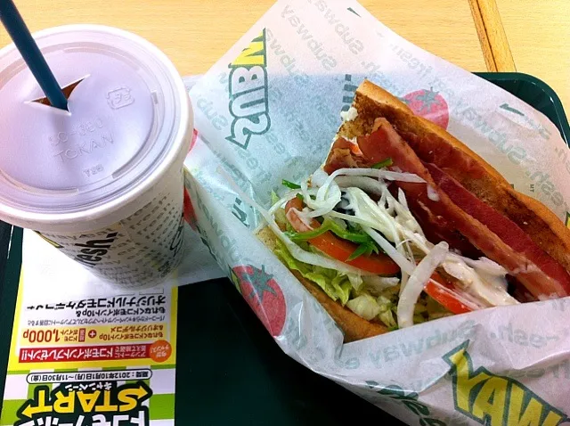 Snapdishの料理写真:SUBWAY ベーコンポテト|まりりんさん