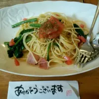 Snapdishの料理写真:ペペロンチーノ|みきさん