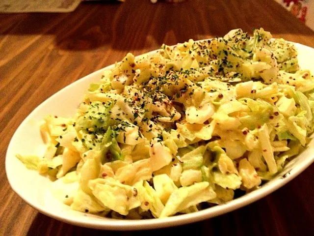 Cabbage and egg Salad|sueさん