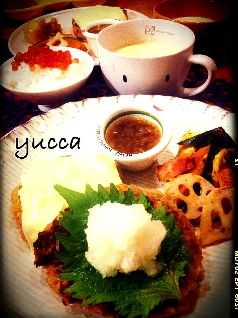 Wハンバーグ☆|＊yucca＊さん