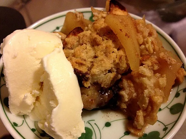 Apple Crumble a la Mode|Junya Tanakaさん