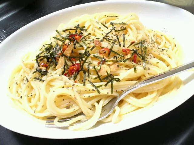 柚子胡椒パスタ|ちえさん