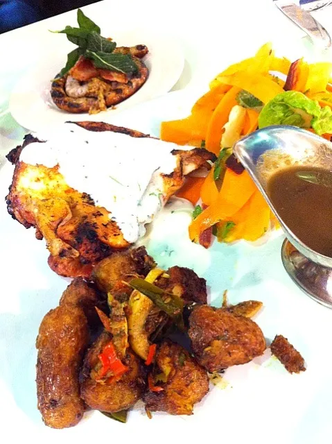 Roast chicken with curry & yogurt  @ Jamie Oliver's|bさん