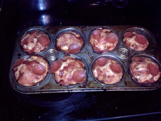 cupcake mold pizzas|victoriaさん