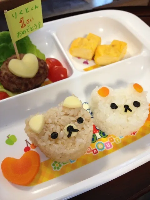 １歳の誕生日会♪|かおりさん