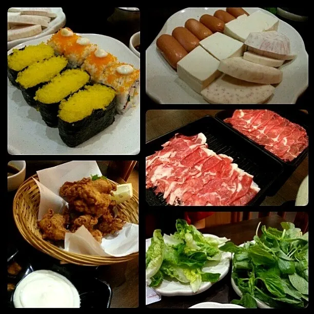 Steamboat buffet dinner|choilinさん