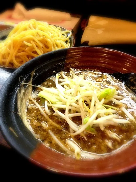 太麺屋さんの味噌つけ麺！|ニックさんさん