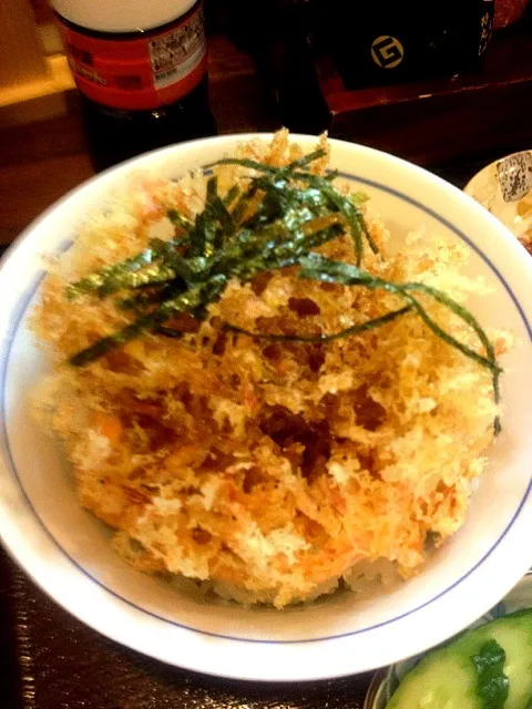 桜海老のかき揚げ丼|ひとみさん