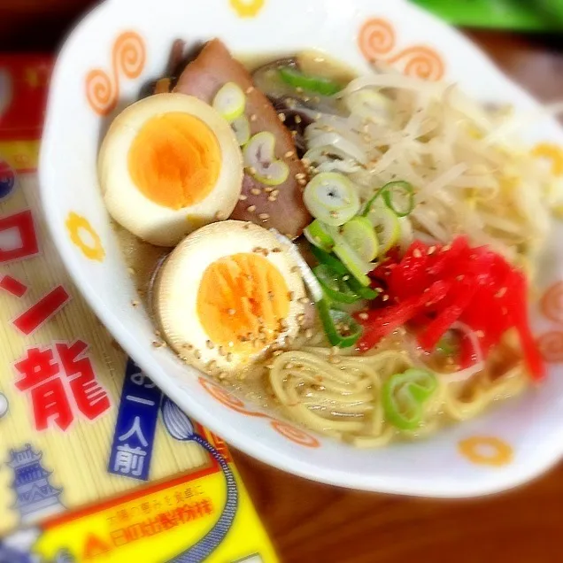 ロン龍ラーメン(とんこつ)|ゆぎめしさん