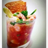 Snapdishの料理写真:Mexican prawn cocktail|karen chan lye mayさん