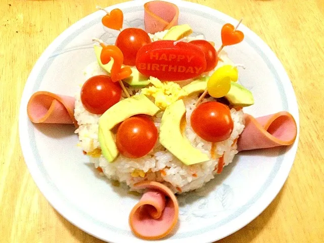 Snapdishの料理写真:誕生日|ノンタンさん