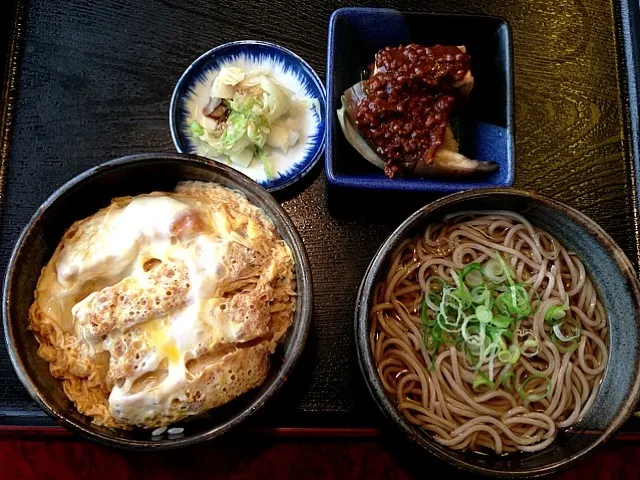 かとう カツ丼＆蕎麦定食|440715さん