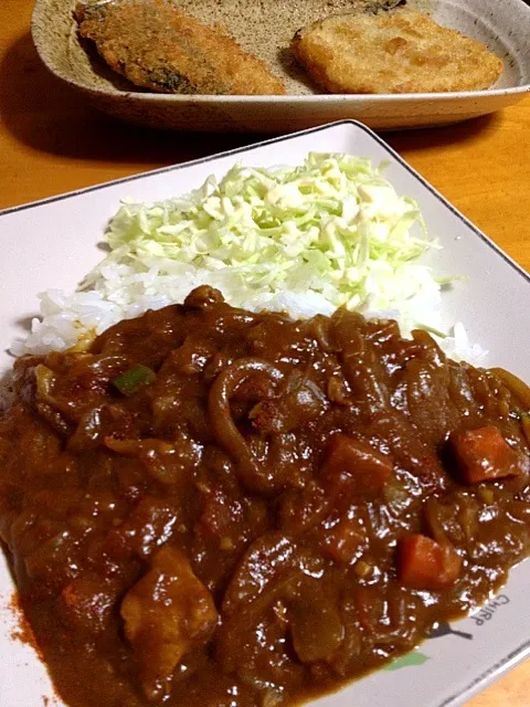 チキントマトカレー|カウンター嬢さん