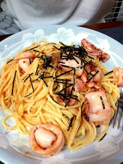 Tarako Spaghetti (codfish Pasta)|Emi Piaさん