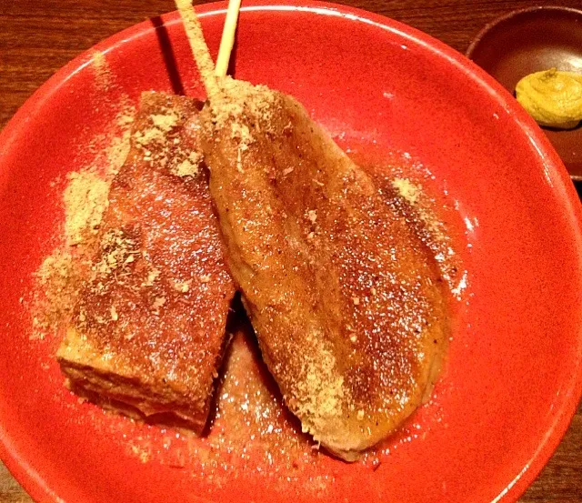 静岡おでん 黒はんぺん 厚揚げ|ヒロさん