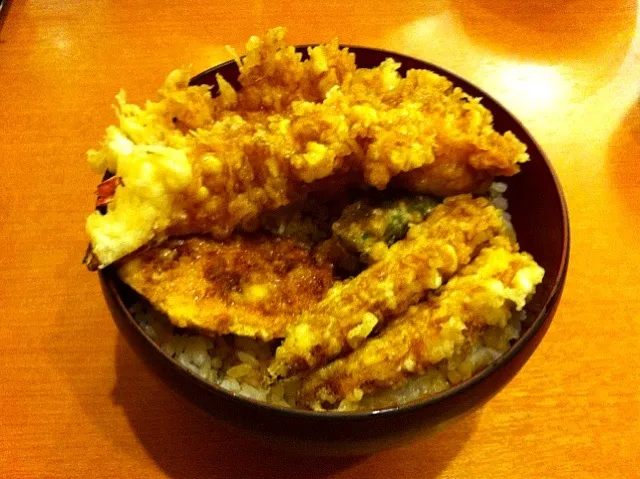 Snapdishの料理写真:大海老天丼|塩豚骨さん