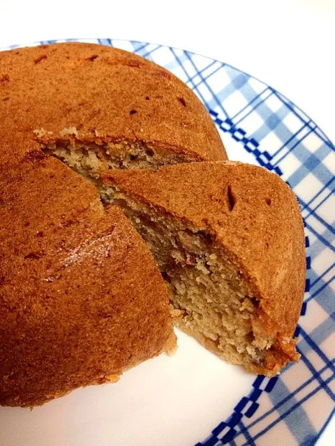 ホットケーキミックスと炊飯器で柿のケーキ作った～。|みかりんさん