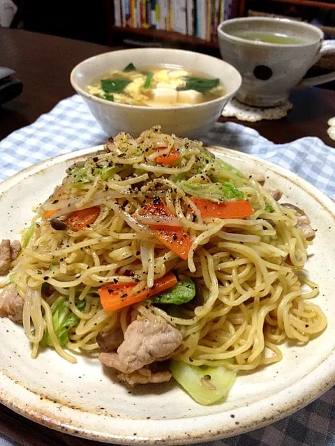 醤油焼きそば♪|きゃおさん