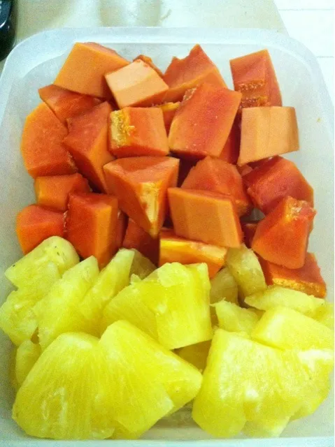 papaya & pineapple.รอบดึก|<~_^)🎐🎏さん