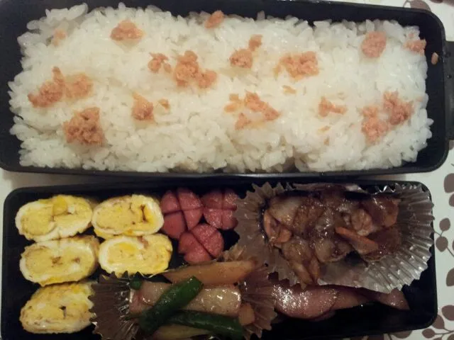 風邪ひき旦那さんの今日のお弁当|鹿川忍さん