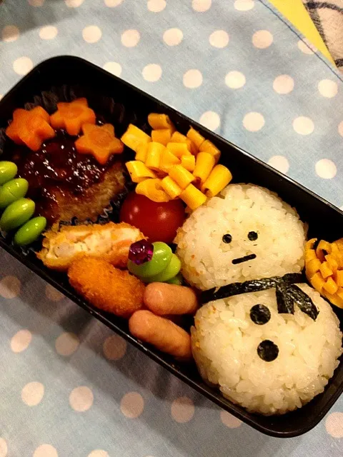 雪だるま弁当|ヒロさん