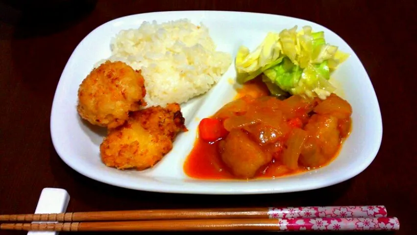 ワンプレート晩御飯|こうどんさん