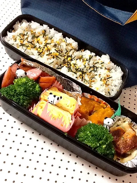 焼きじゃけ弁当|珠里さん