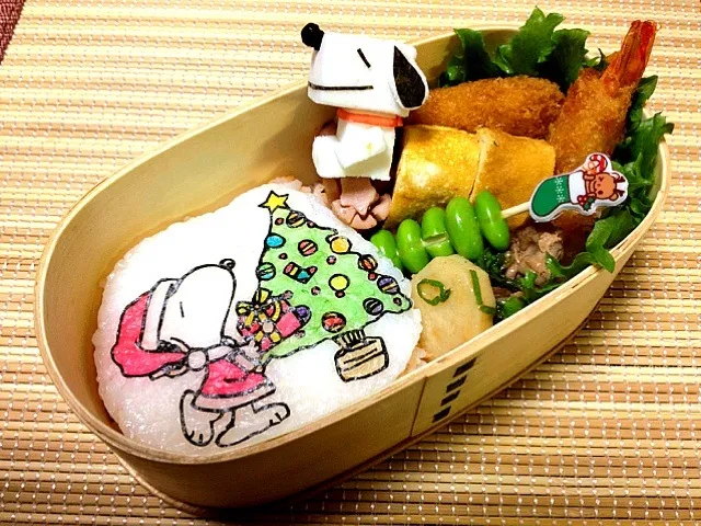 スヌーピー🎄クリスマス弁当|ひろりんさん