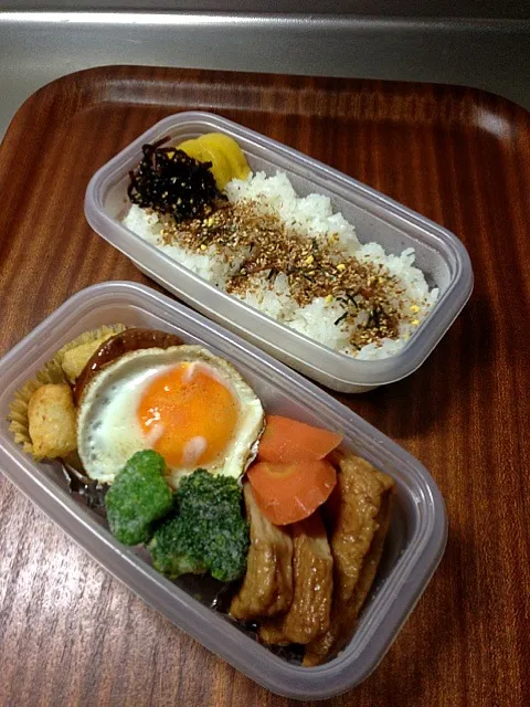 今日の弁当◯ハンバーグ|ハタボーさん