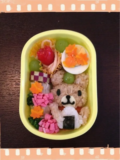 クマちゃん弁当🎵|ともさん