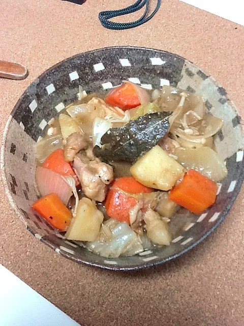 Kirin (stout) stew al la husband|Kirsten Adachiさん