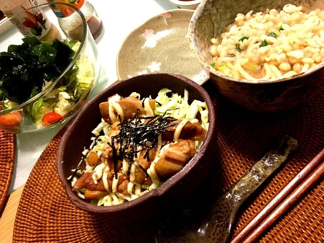 鶏の照り焼き丼ぶり|むらき まいさん