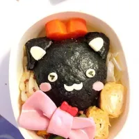 黒猫のお弁当|ようこさん