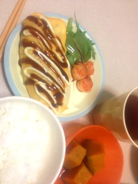 とん平焼き定食|さーこさん