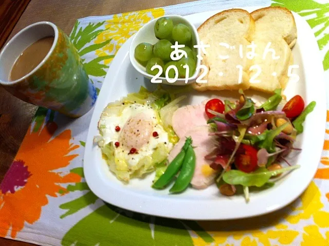 朝ごはん2012・12・5|ローゼルさん