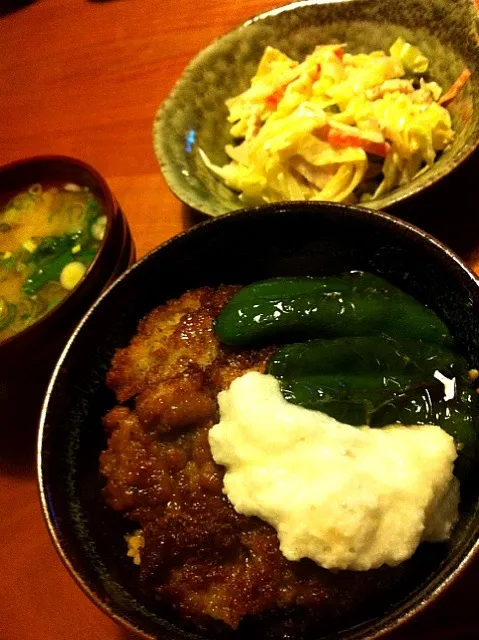 すりおろし蓮根の照り焼き丼！|Suzuki Akikoさん